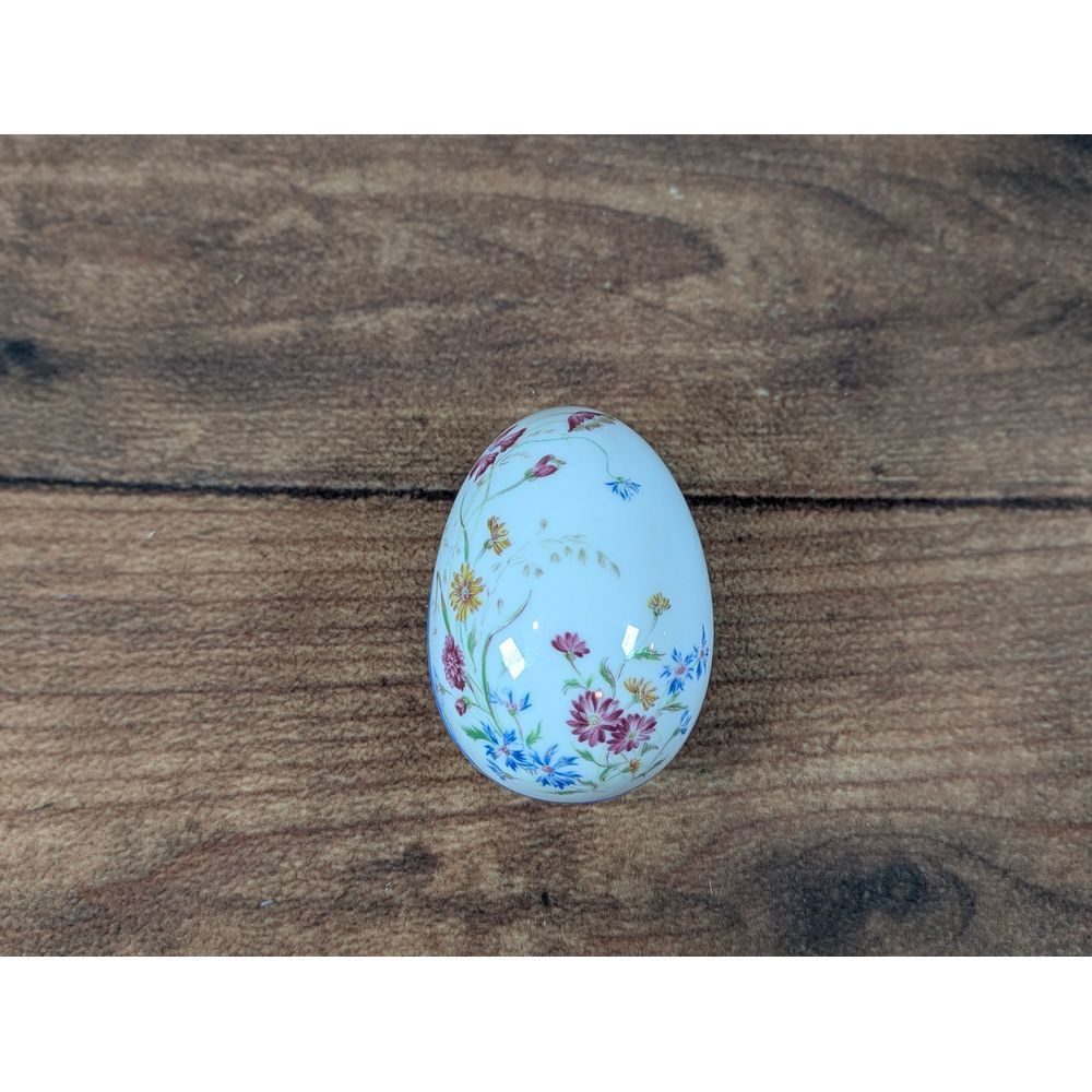 UMCOEE Kronester Floral Egg Trinket‎ Box Porcelain Decorative Easter Decor